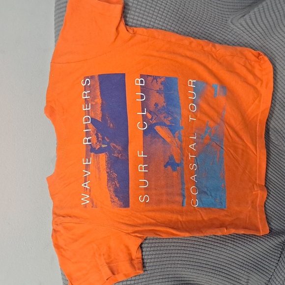 The Children's Place Other - Childress Place, Orange and Nlue T-Shirt, Size 5/6